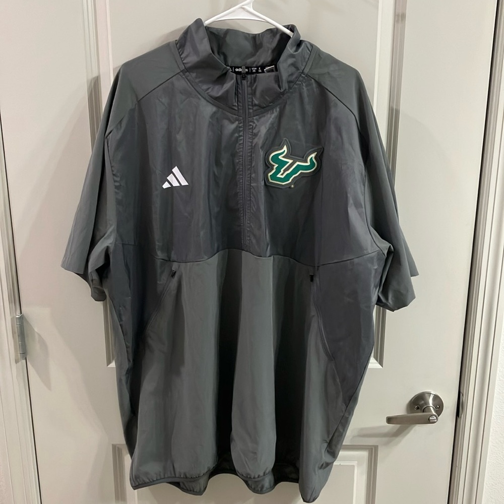 adidas Gray Windbreaker Jacket